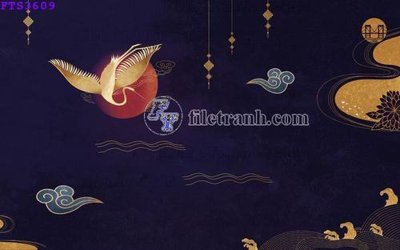 Download file File in tranh tường hiện đại FTS3609 (gốc) in mica bàn thờ