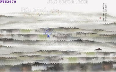 File gốc File in tranh tường hiện đại FTS3670 (ảnh chi tiết) để in ấn