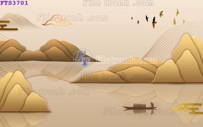 Tải file File in tranh tường hiện đại FTS3701 (gốc) làm file thiết kế