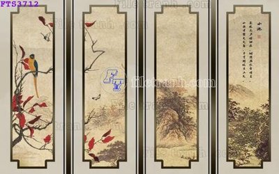 File tranh gốc File in tranh tường hiện đại FTS3712 (bản đẹp) độc quyền