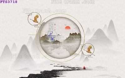 File gốc in ấn File in tranh tường hiện đại FTS3718 (sẵn sàng tải về)