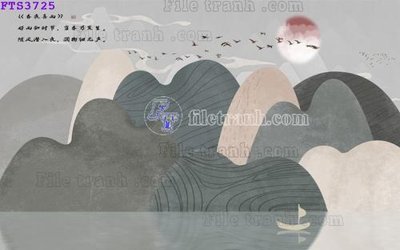 Download file File in tranh tường hiện đại FTS3725 (gốc) in mica ốp bếp