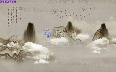 File tranh File in tranh tường hiện đại FTS3760 (gốc) chủ đề tĩnh vật