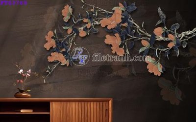 File tranh File in tranh tường hiện đại FTS3769 (gốc) chủ đề thiên nhiên