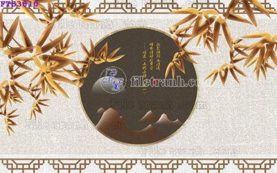 Tải file gốc File in tranh tường hiện đại FTS3810 (bản PSD) còn layer