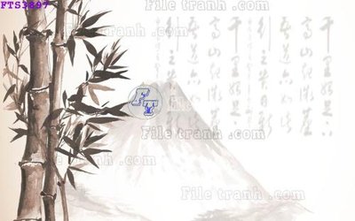 File gốc File in tranh tường hiện đại FTS3897 (phong cách) tối giản