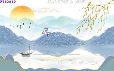 Download file gốc File in tranh tường hiện đại FTS3910 (độ nét cao)