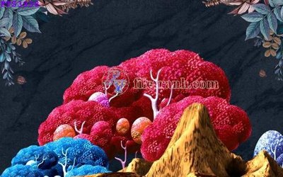 File gốc File in tranh tường hiện đại FTS3938 (ảnh chi tiết) để in ấn