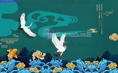 File gốc File in tranh tường hiện đại FTS3939 (in 3D) nghệ thuật