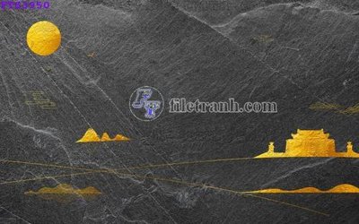 File tranh File in tranh tường hiện đại FTS3950 (gốc) chủ đề thành phố