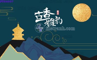 File PSD File in tranh tường hiện đại FTS4007 (bản gốc) cho nhà in