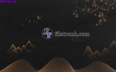 File gốc File in tranh tường hiện đại FTS4012 (in mica) làm quà tặng