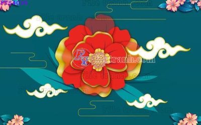 Tải file gốc File in tranh tường hiện đại FTS4025 (in bạt) quảng cáo