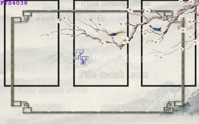 File in ấn File in tranh tường hiện đại FTS4038 chuyên nghiệp