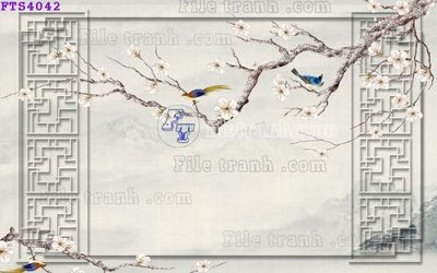 File tranh File in tranh tường hiện đại FTS4042 (gốc) chủ đề trừu tượng