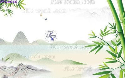 File gốc File in tranh tường hiện đại FTS4046 (vector) cho in ấn