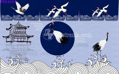 File in trần File in tranh tường hiện đại FTS4093 (bản gốc) trời sao