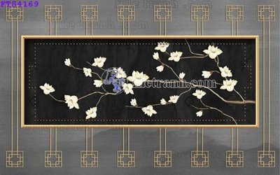 File in mica File in tranh tường hiện đại FTS4169 (ảnh gốc) đẹp