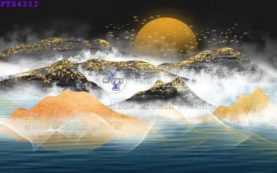 Tải file File in tranh tường hiện đại FTS4212 (ảnh gốc) file AI/EPS