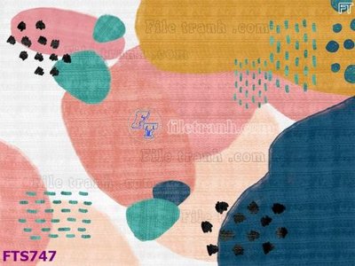 File gốc File in tranh tường hiện đại FTS747 (in 3D) nghệ thuật