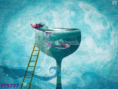 File ảnh File in tranh tường hiện đại FTS777 (gốc) in PP, decal