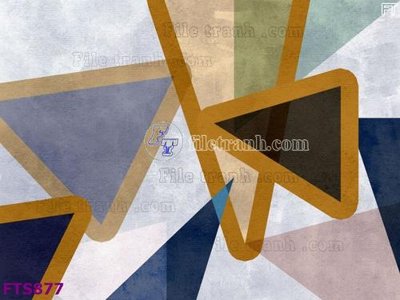 File gốc File in tranh tường hiện đại FTS877 (phong cách) tối giản