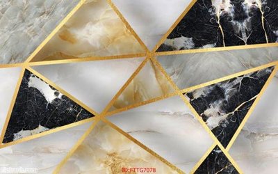 Hình ảnh gốc Tranh tường 3d tối giản hiện đại FTTG7078 (để in khổ lớn)