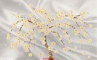 File tranh trang trí Tranh tường 3d tối giản hiện đại FTTG7176 (file gốc)