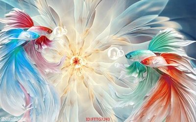 Tải file gốc Tranh tường 3d tối giản hiện đại FTTG7243 (in khổ lớn) không vỡ