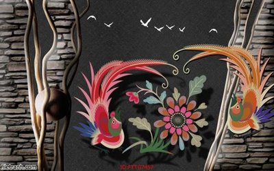 Tải file Tranh tường 3d tối giản hiện đại FTTG7457 (gốc) in trên mọi chất liệu