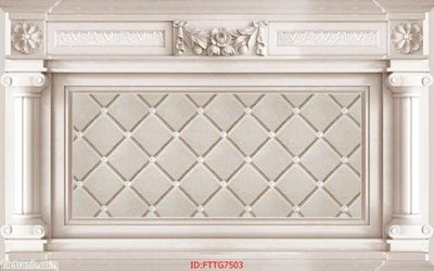File ảnh Tranh tường 3d tối giản hiện đại FTTG7503 (gốc) in quảng cáo ngoài trời