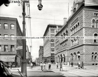 File ảnh Fayette Street_ 1910 (gốc) in Hiflex