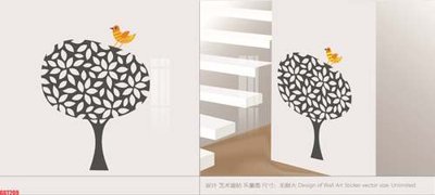 File tranh in trần 3D File tranh gốc họa tiết giấy dán tường GGT209 (ảnh gốc)