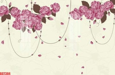 File in trần File tranh gốc họa tiết giấy dán tường GGT384 (bản gốc 3D) sống động