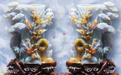 File PSD in ấn File tranh giả ngọc GN127 (chất lượng cao)