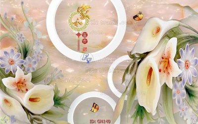 File tranh File tranh giả ngọc GN140 (bản gốc) treo quán cafe