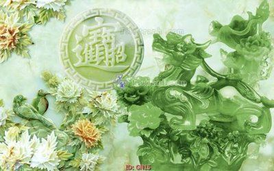 File tranh File tranh giả ngọc GN15 (bản gốc) treo quán cafe