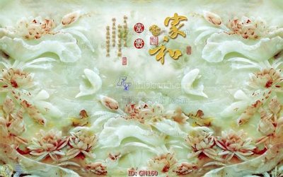 File tranh in trần File tranh giả ngọc GN160 (ảnh gốc siêu nét)