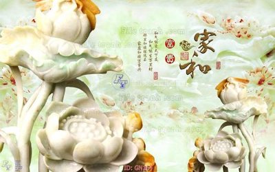 File ảnh File tranh giả ngọc GN164 (gốc) in quảng cáo ngoài trời