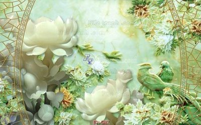 File gốc File tranh giả ngọc GN2 (ảnh chi tiết) để in trần