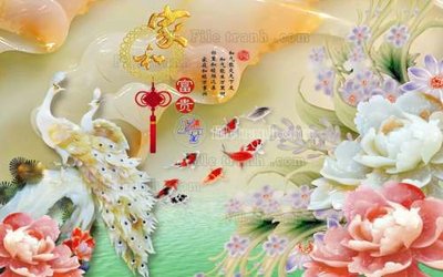 Tải file gốc File tranh in tường giả ngọc GN2010 (in khổ lớn) không vỡ