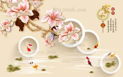 File in ấn File tranh in tường giả ngọc GN2058 (bản gốc) cao cấp