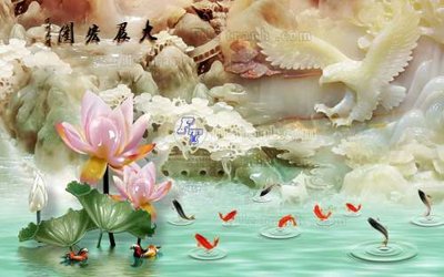 File tranh in tráng gương File tranh in tường giả ngọc GN2062 (siêu nét)