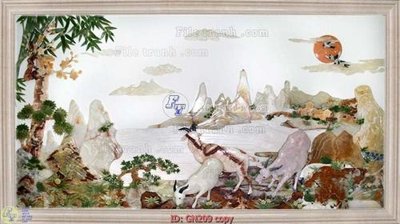 File gốc File tranh giả ngọc GN209 (PSD/TIFF) độ phân giải cao