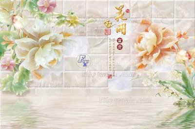 Tệp tin gốc File tranh in tường giả ngọc GN2191 (dùng cho in) File tranh in tường giả ngọc GN2191