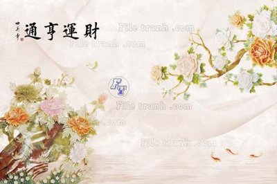 File gốc File tranh in tường giả ngọc GN2195 (cho in ấn) từ Filetranh.com