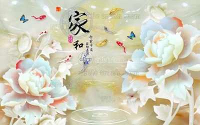 Tải file File tranh in tường giả ngọc GN2280 (ảnh gốc) in gạch men