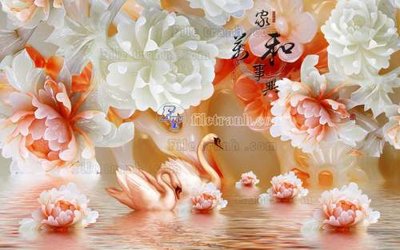 File gốc File tranh in tường giả ngọc GN2366 (PNG) trong suốt (transparent)