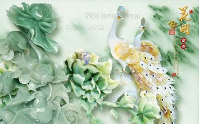 Tải file File tranh in tường giả ngọc GN2374 (gốc) làm file tranh quảng cáo