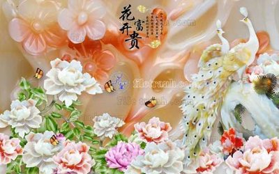 Tải file gốc File tranh in tường giả ngọc GN2397 (in không vỡ ảnh)